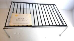 Macbeth Collection By Margaret Josephs Real Housewives Metallic Storage Shelf
